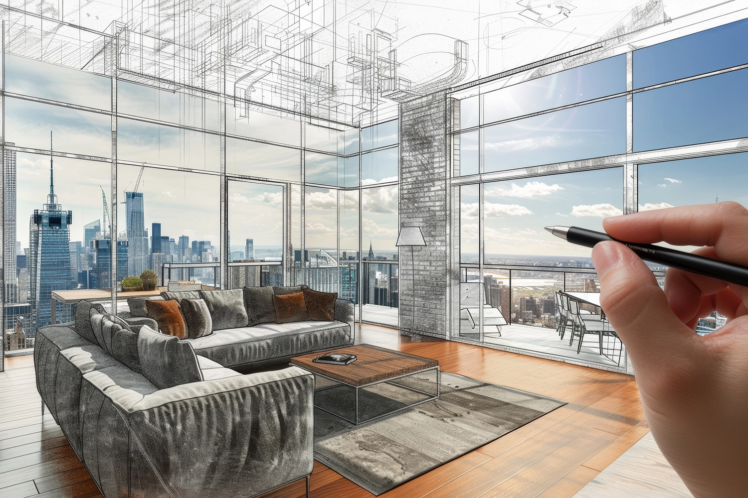 From Blueprint to Reality The Step-by-Step Journey of Designing a Luxury Home
